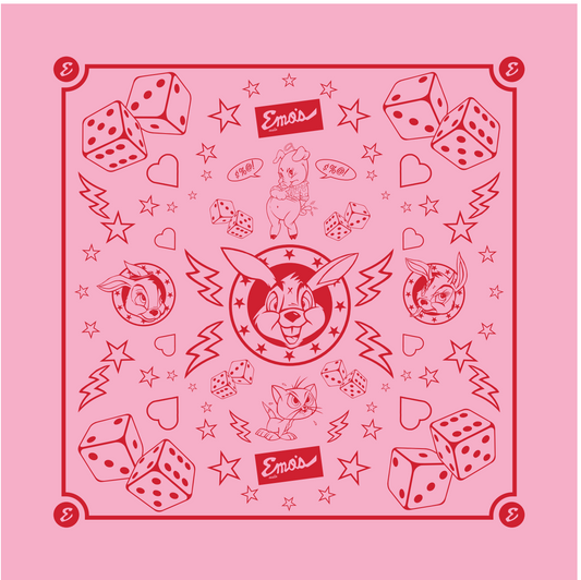 Pink Bandana